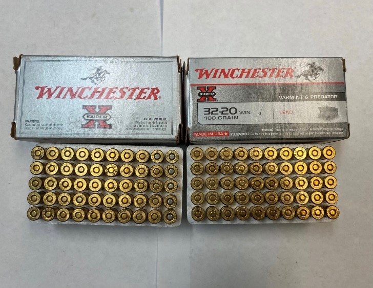 32-20 Winchester Super X  .32 20 Win. 100 gr. Lead 100 rounds -img-0