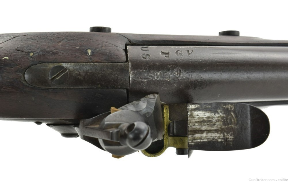 U.S. Model 1817 Flintlock “Common” Rifle (AL4662)-img-6