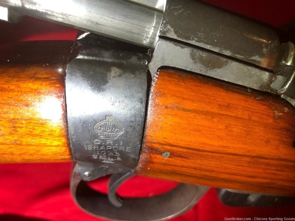 303 British Enfield  Sporterized, Made at the Ishapore Armory in India-img-8