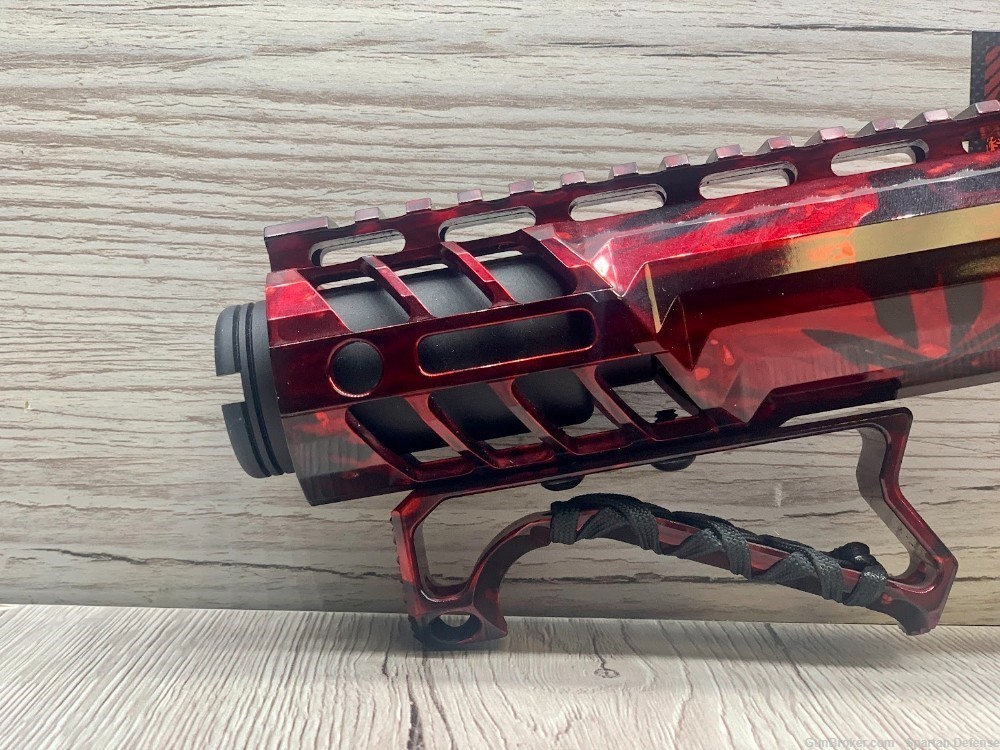 F1-FIREARMS CUSTOM BDRX 15 556 RED MARBLE -img-9