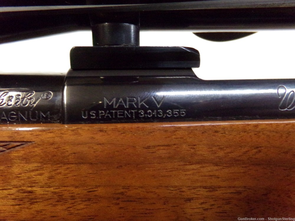 Nice old Weatherby Mark V Rifle in 300 Wby Mag with a 3-9 Redfield scope -img-5