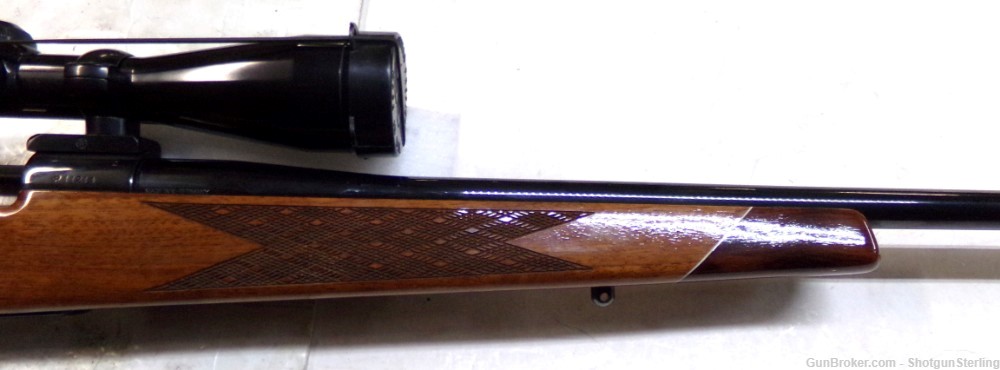 Nice old Weatherby Mark V Rifle in 300 Wby Mag with a 3-9 Redfield scope -img-12