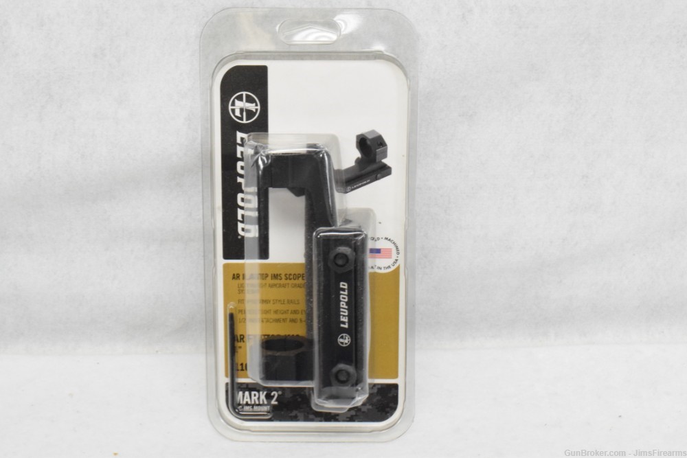 NEW - Leupold Mark 2 IMS Integral Mounting System Matte 1 inch - #110290-img-0
