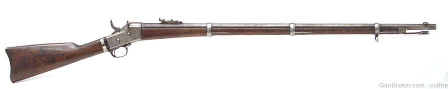 Freund Brothers marked Whitney rolling block rifle.  (Al2504)-img-7
