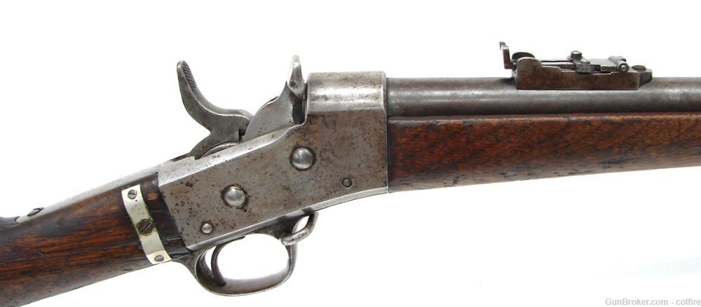 Freund Brothers marked Whitney rolling block rifle.  (Al2504)-img-2