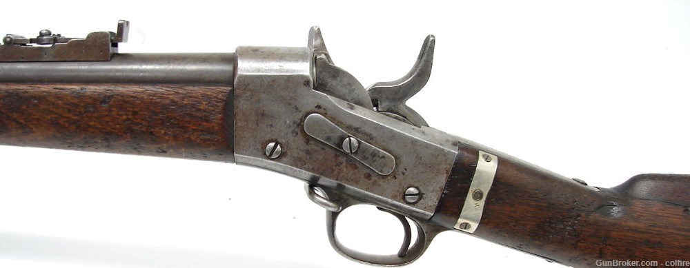 Freund Brothers marked Whitney rolling block rifle.  (Al2504)-img-3