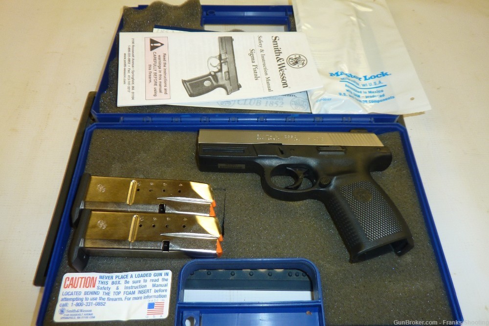 SMITH & WESSON SW40VE 40 CAL, 4" BBL SEMI AUTO PISTOL USED-img-0
