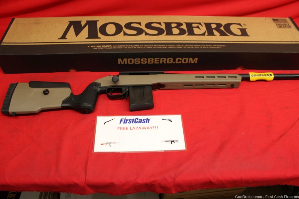 Mossberg Patriot LR Tactical FDE 308WIN, Get Additional $50.00 Off Layaway.-img-0