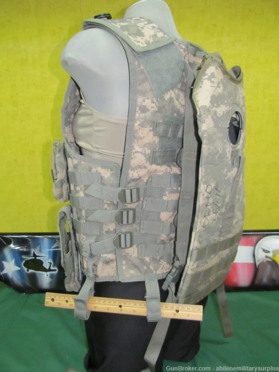 Army ACU Fighting Load Carrier Vest FLC Tactical LBE Pouches Hydration-img-6