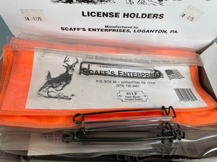 Hunting License Back Tag Holders -img-1