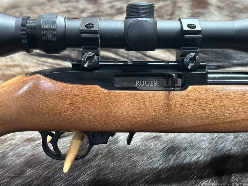RUGER 10/22 CARBINE WITH VIRIDIAN 3-9 SCOPE - SUPER CLEAN-img-3