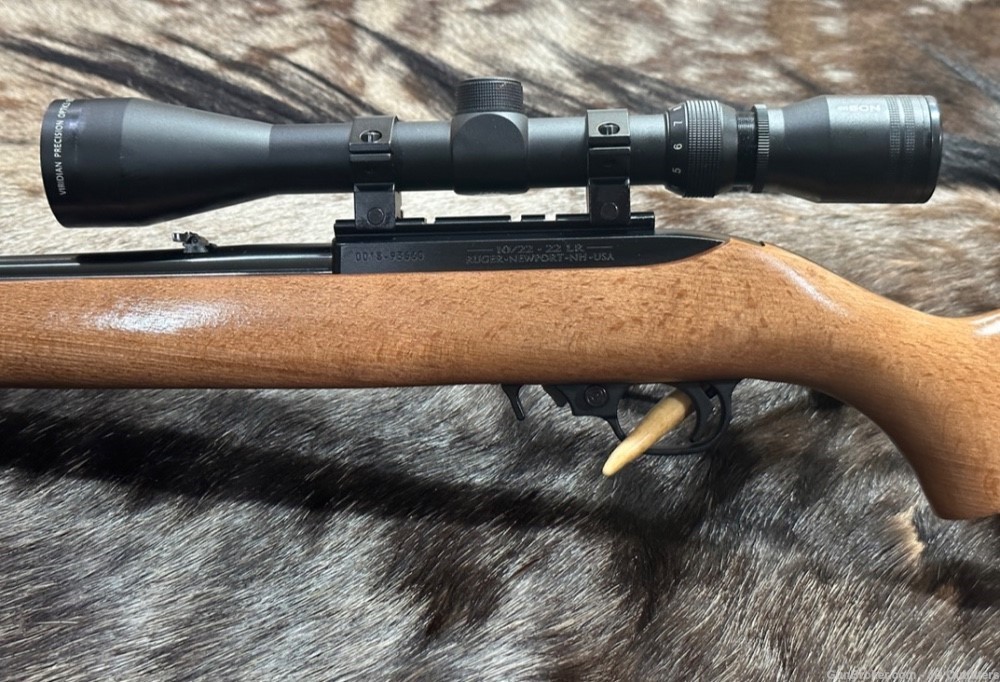 RUGER 10/22 CARBINE WITH VIRIDIAN 3-9 SCOPE - SUPER CLEAN-img-11