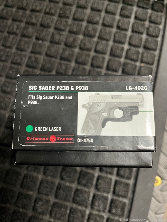New crimson trace Sig p238 p938 green laser LG-492G-img-1