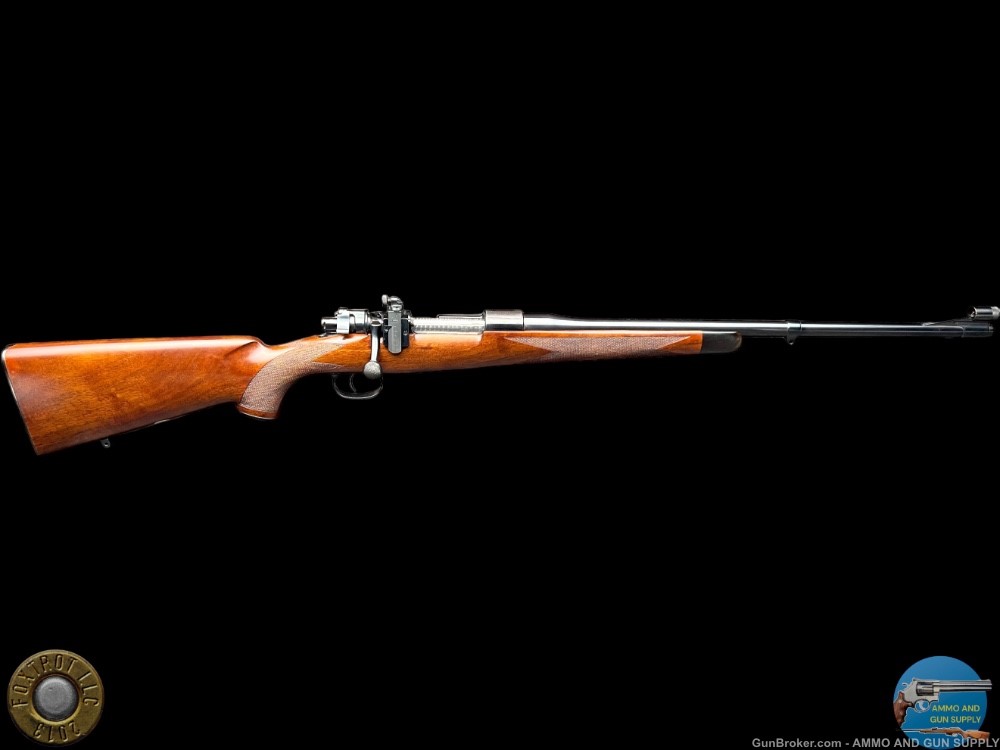 GRIFFIN & HOWE #1958 7mm MAUSER STANDARD - 1949 - LYMAN 48 PEEP - BUY NOW! -img-1
