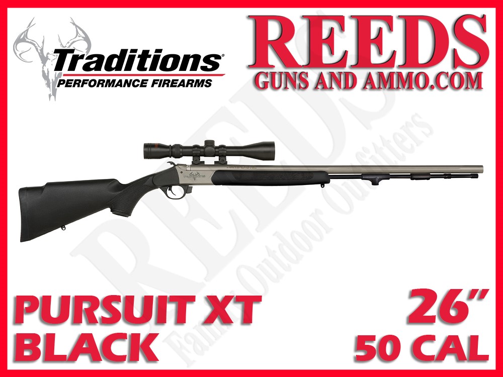 Traditions Pursuit XT Cerakote 3-9x40 Scope 50 Cal 26in R5-74110440-img-0