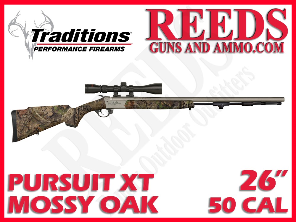 Traditions Pursuit XT Country Camo 3-9x40 Scope 50 Cal 26in R5-741104416-img-0