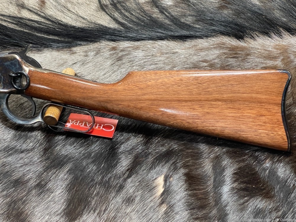 NEW 1892 WINCHESTER SADDLE RING CARBINE 20" 45 COLT, CIMARRON CHIAPPA AS612-img-9