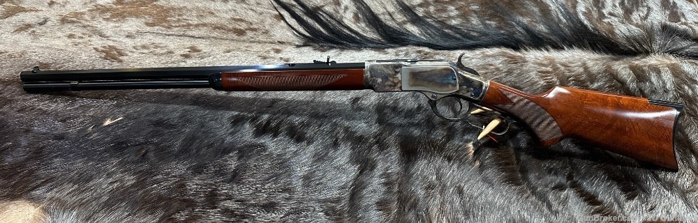 NEW 1873 WIN SPECIAL SPORTING DELUXE 357 MAG 24" GOOD WOOD CIMARRON-img-2