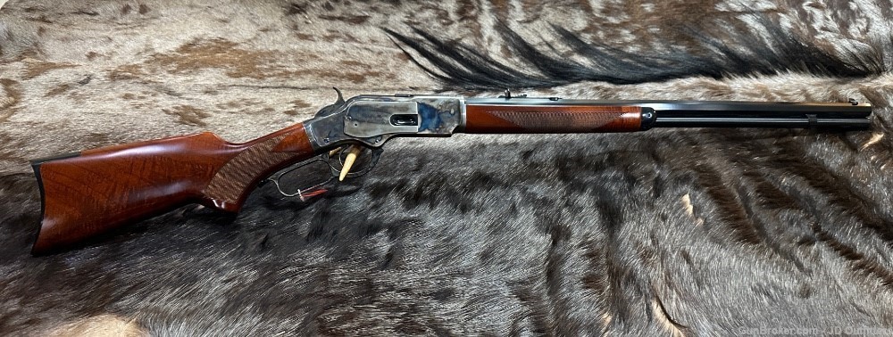 NEW 1873 WIN SPECIAL SPORTING DELUXE 357 MAG 24" GOOD WOOD CIMARRON-img-1