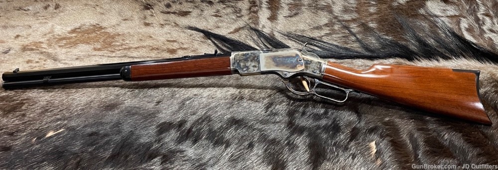 NEW 1873 WINCHESTER SPORTING RIFLE 357 MAG 38 SPECIAL 20" UBERTI CIMARRON-img-2