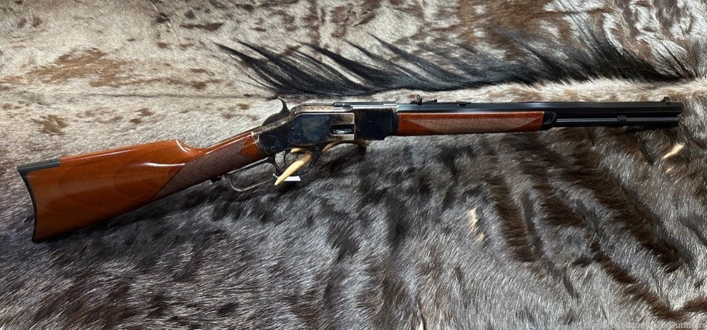 NEW 1873 WINCHESTER SPORTING RIFLE 357 MAG 38 SPECIAL 18" UBERTI TAYLORS-img-1