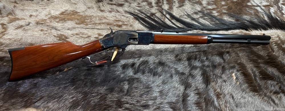 NEW 1873 WINCHESTER SPORTING RIFLE 45 COLT 20" LEVER RIFLE UBERTI TAYLORS-img-1