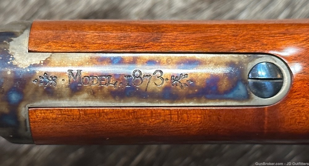 NEW 1873 WINCHESTER SPORTING RIFLE 45 COLT 20" LEVER RIFLE UBERTI CIMARRON-img-12