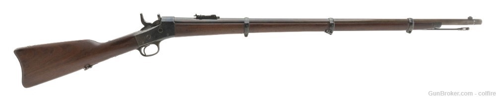 Remington Model 1872 Rolling Block rifle w/ bayonet (AL7604)-img-1