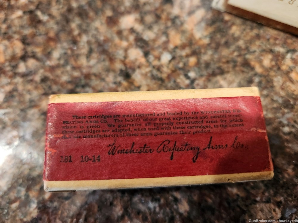 Vintage Winchester 22lr unopened box 1915-img-5
