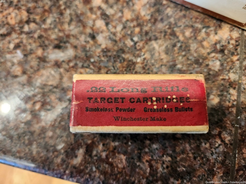 Vintage Winchester 22lr unopened box 1915-img-2