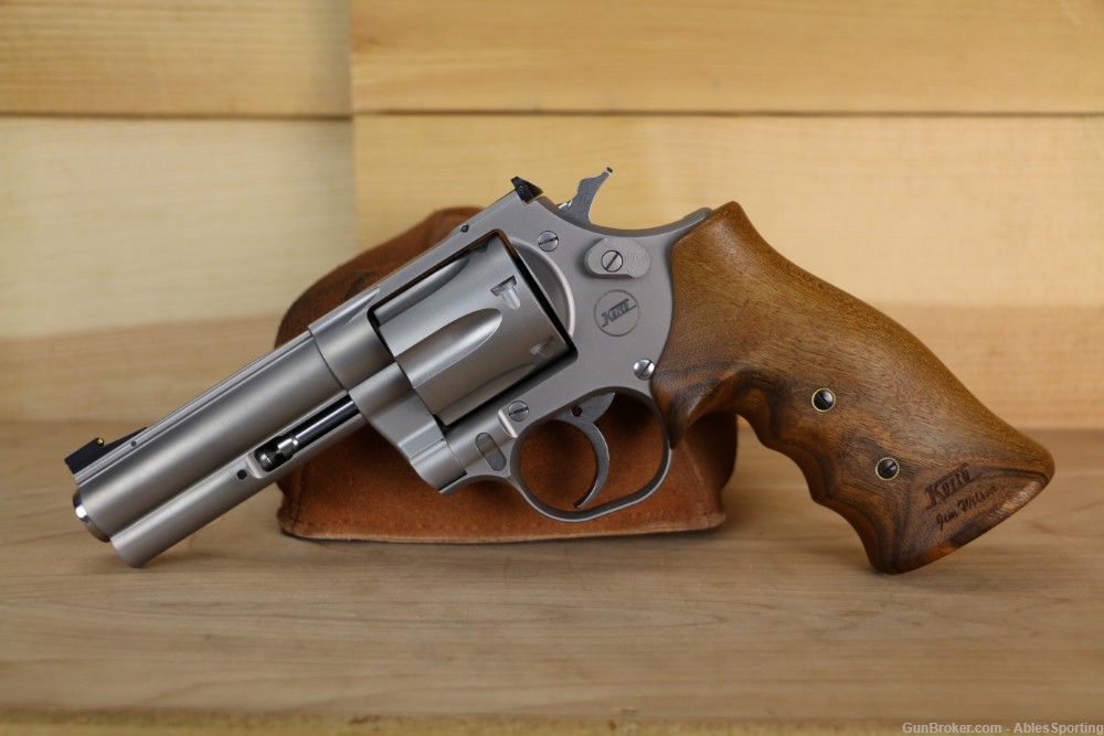 Used Korth / Nighthawk Mongoose 357 Revolver in Excellent Condition W/ Box-img-3
