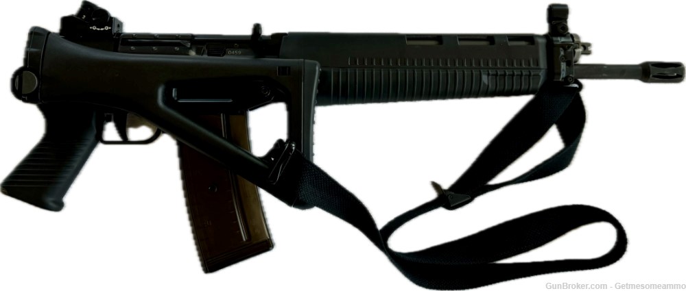 Rare Swiss SIG 551-2 SP 16 in Barrel All Black - Holy Grail of 551 Rifles-img-3