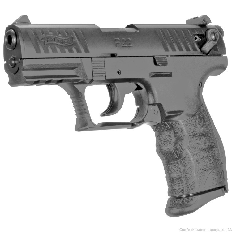 Walther P22Q .22 LR 10-round DA/SA Adjustable Sights Black | 5120700-img-2