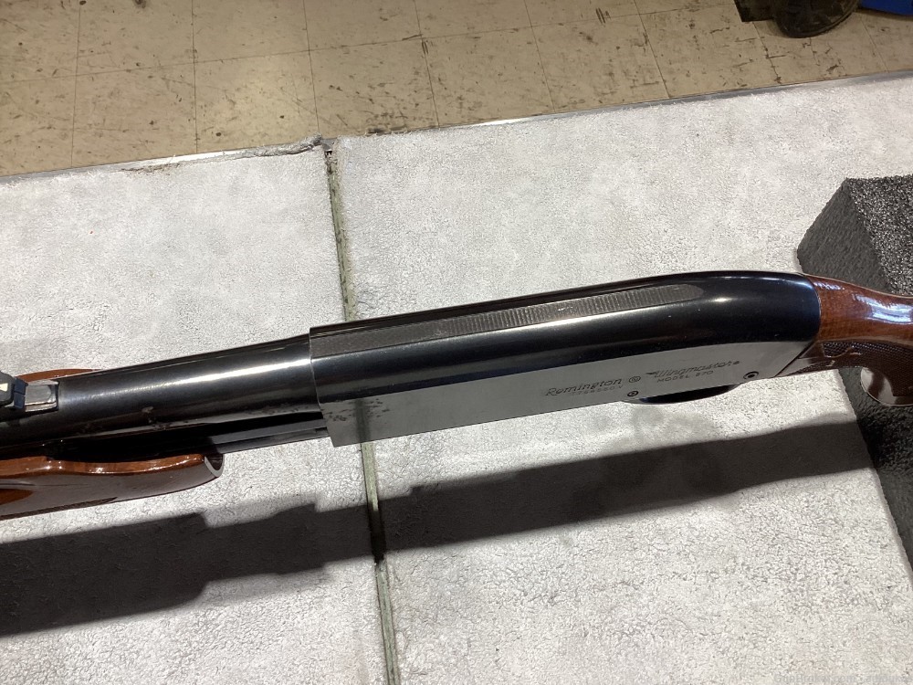 Remington Wingmaster Model 870 12 GA with Smooth Bore Barrel-img-30