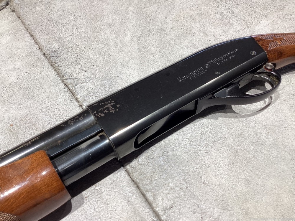 Remington Wingmaster Model 870 12 GA with Smooth Bore Barrel-img-9
