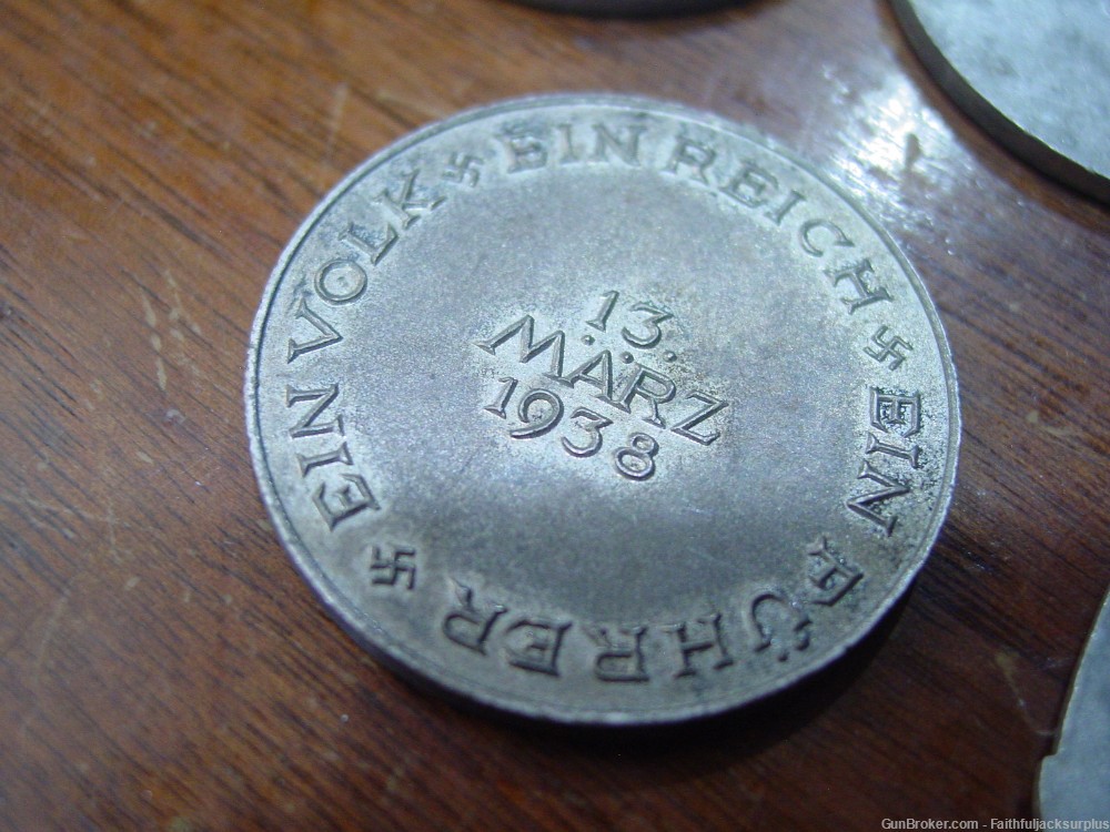 1938 Third Reich Germany  Anschluss Medal original Sudetenland Medal 13 MAR-img-1