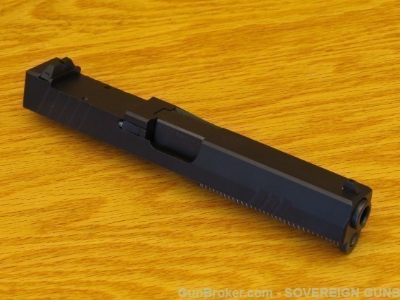 Rock Slide USA Complete Glock 17 RMR Slide NEW. BLACK-img-0
