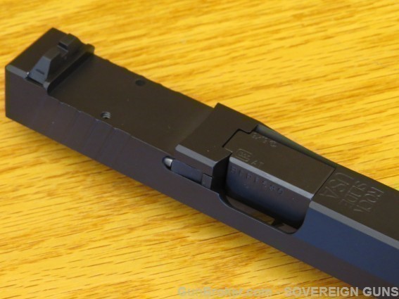 Rock Slide USA Complete Glock 17 RMR Slide NEW. BLACK-img-2