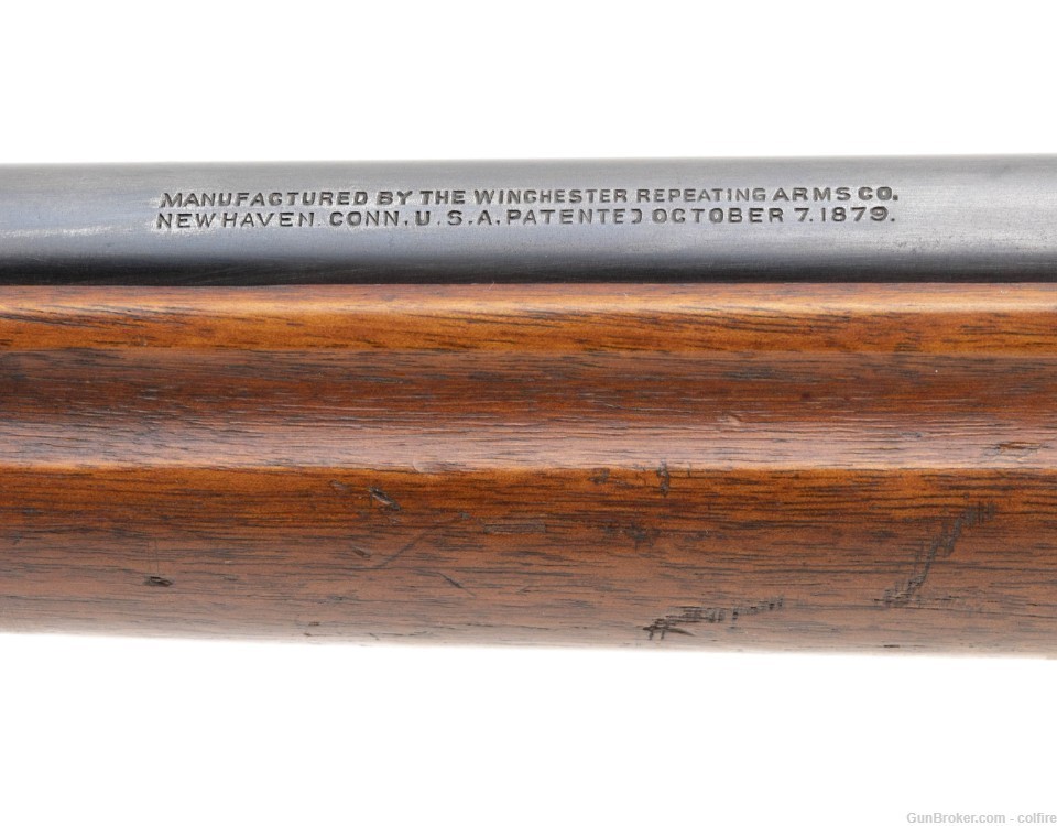 Winchester 1885 Winder .22 Short caliber Musket.  (W3753)-img-4