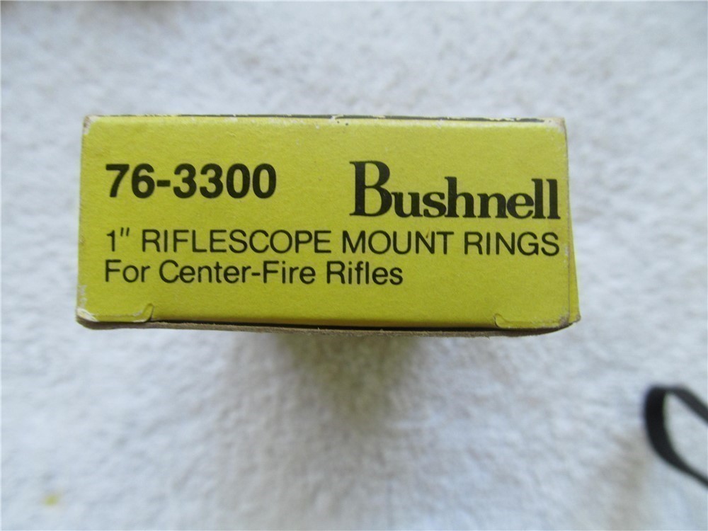 Bushnell 1" Scope Rings-img-2