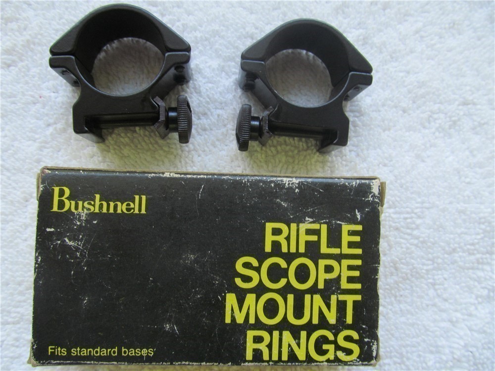 Bushnell 1" Scope Rings-img-0