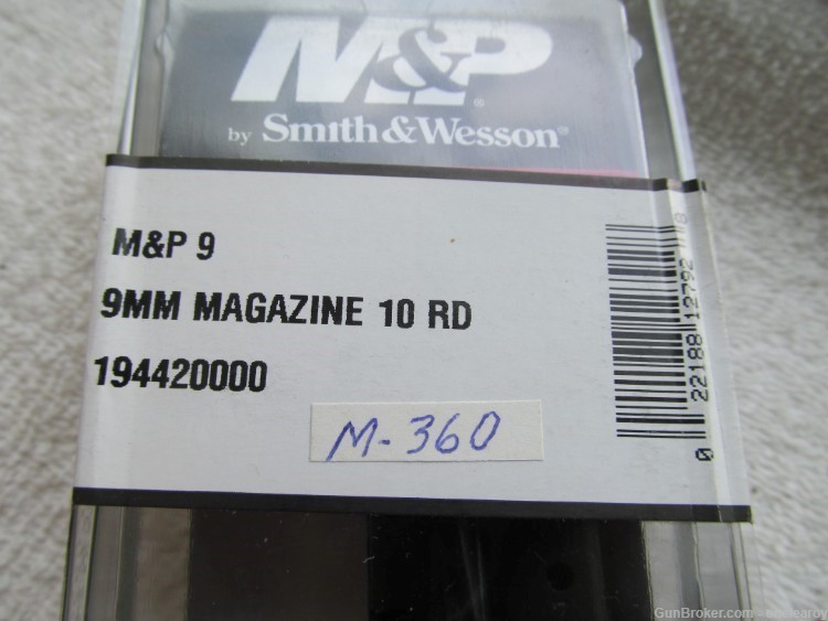 S&W 9 MM 10-Round Mag for MP 9-img-1