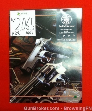 Orig S&W Handguns ALL Models Catalog 1993-img-0