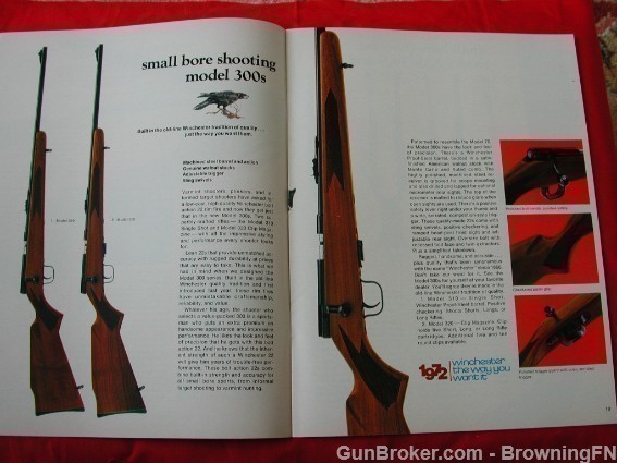 Orig Winchester 1972 Catalog Model 310 320 270 290-img-10