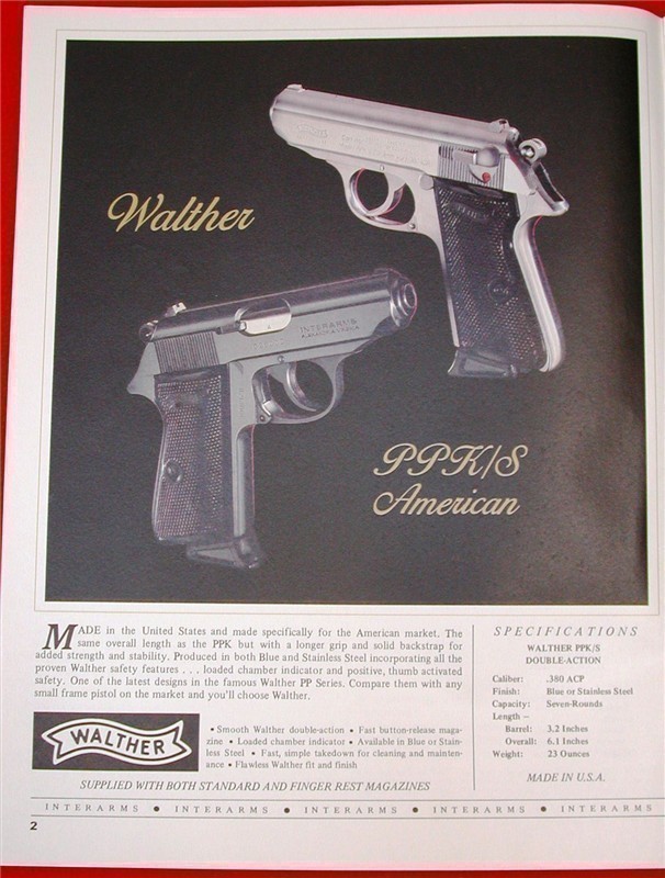 Orig Interarms Catalog Walther Star Rossi 1987-img-2