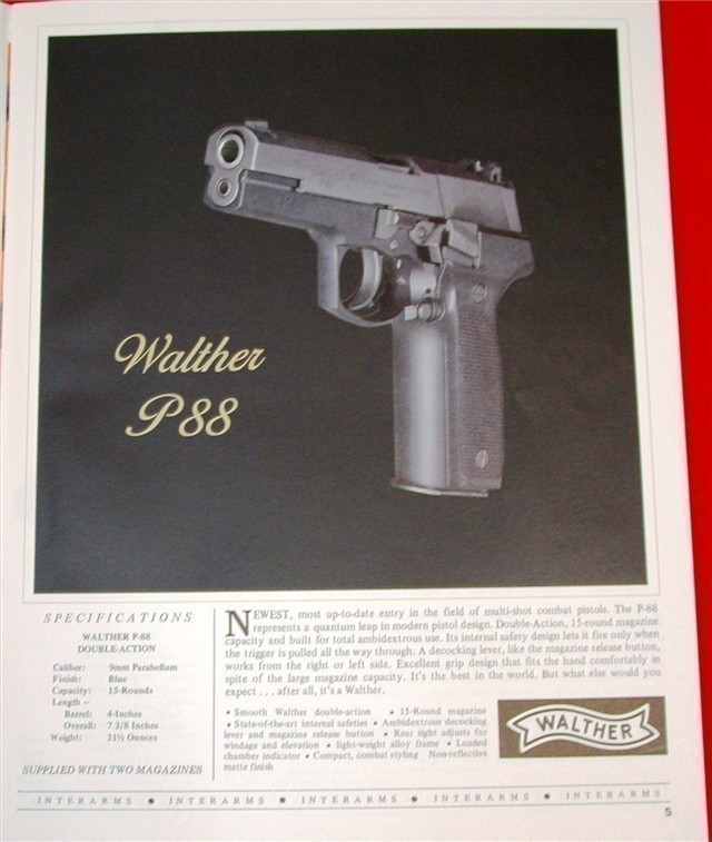 Orig Interarms Catalog Walther Star Rossi 1987-img-5