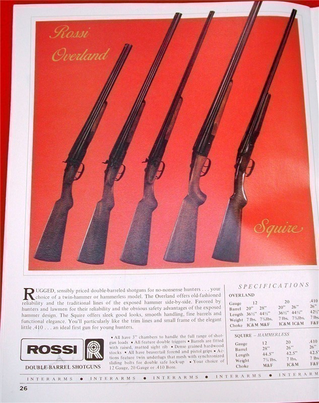 Orig Interarms Catalog Walther Star Rossi 1987-img-9