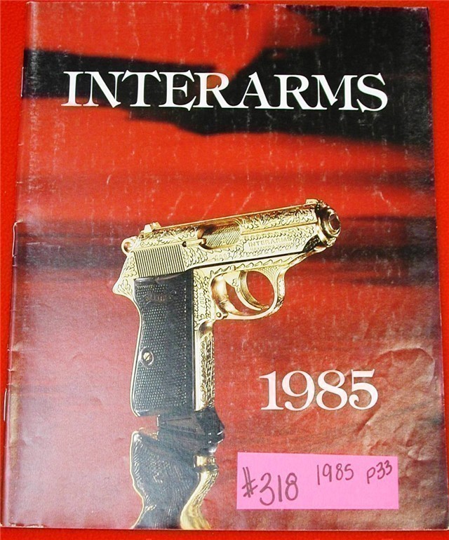 Orig Interarms Walther Mauser Rossi Catalog 1985-img-0