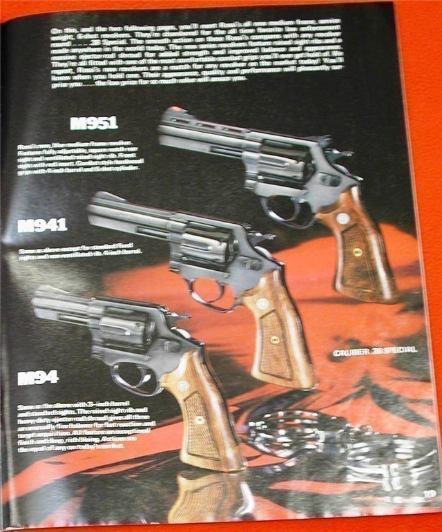 Orig Interarms Walther Mauser Rossi Catalog 1985-img-4