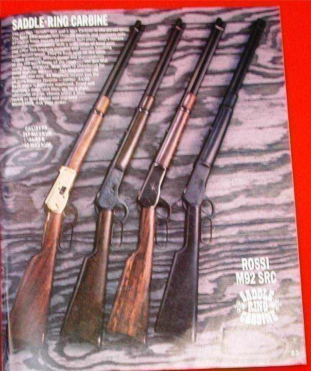 Orig Interarms Walther Mauser Rossi Catalog 1985-img-7